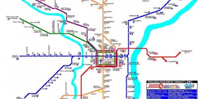 Philadelphia mass transit system karta