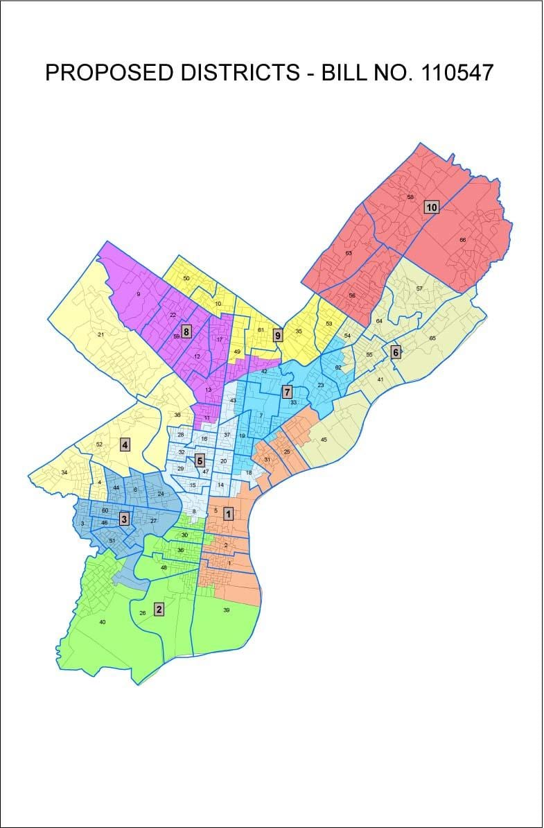 ward karta Philadelphia