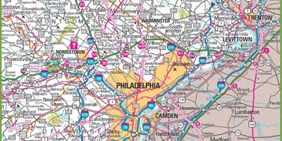 Karta Philadelphia