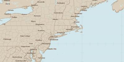Radar karta Philadelphia