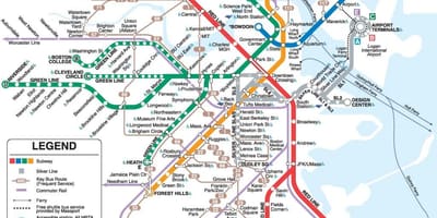 Septa tunnelbana karta